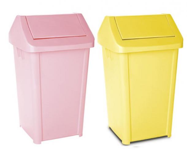 PAPELERA CUADRADA #20