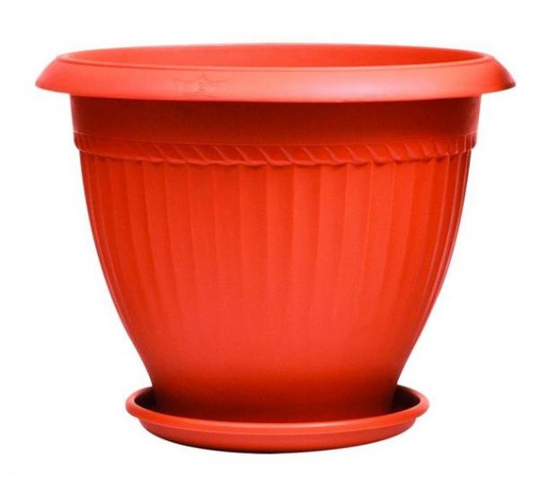 MACETA PALMETO # 02 CON BASE