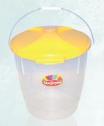 BALDE CON TAPA PLASHOGAR